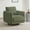 Moss Green, variant on CHITA Swivel Accent Chair Armchair with Back Cushion, Fabric in Moss Green