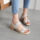 thumbnail image 1 of Sandalias de verano para mujer con tacón bajo de piel sintética de charol, talla 35-43 Wmkox8yii  shkj875, 1 of 8