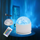 thumbnail image 1 of Lámpara Ambiental Aurora y Ondas de Agua, Proyector con Mando a Distancia, USB Recargable, Regalo para Dormitorio, 1 of 8