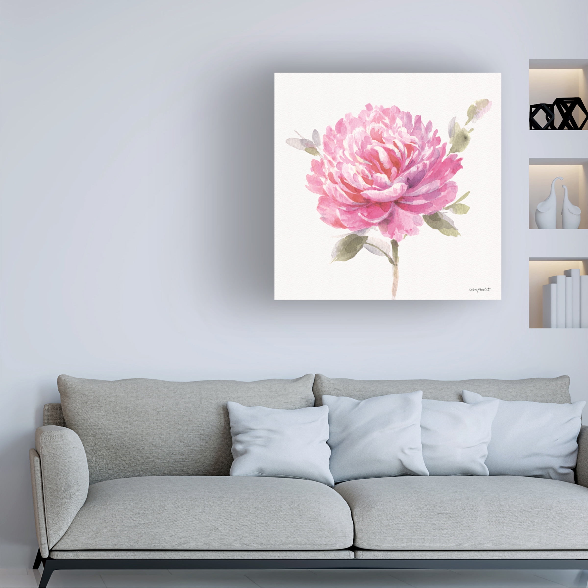 Lisa Audit 'Obviously Pink 03' Canvas Art