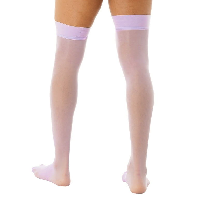 Lavender thigh high stockings hotsell