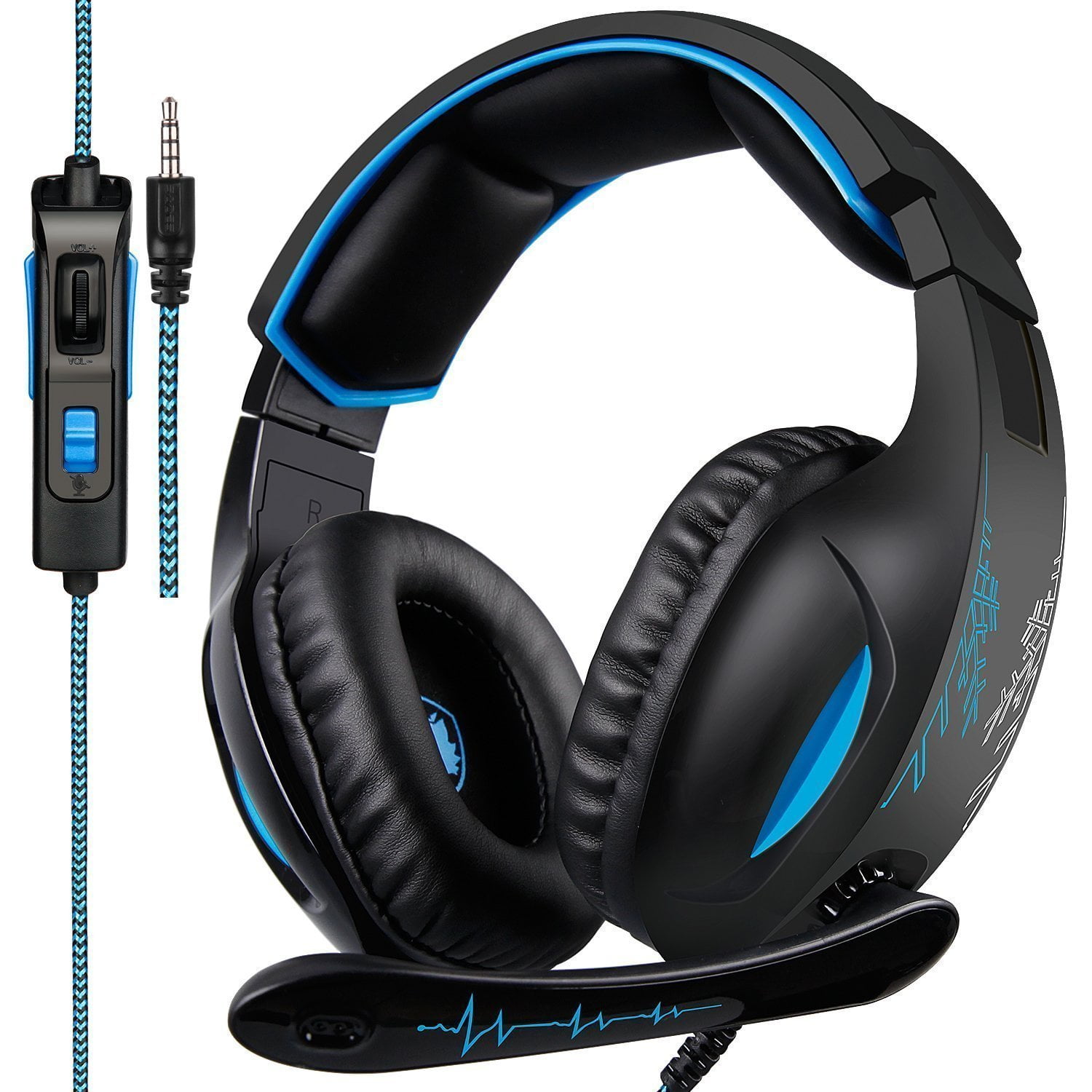 Gaming Headset for PS4, Xbox One, PC 7.1 Channel Virtual Surround