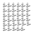 thumbnail image 2 of Clips de bisagra metálicos grandes Capino - Paquete de 35 clips de papel metálicos para fotos de oficina y bolsas de comida de cocina, 2 of 8