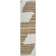 thumbnail image 2 of Addison Rugs Chantille Indoor/Outdoor Transitional Lodge Ivory Machine Washable Runner Rug, 2'3" x 7'6", 2 of 7