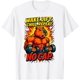 thumbnail image 1 of Funny Muscle Capybara Gym Meme Wake Lift Chill Repeat No Cap Camiseta, 1 of 2