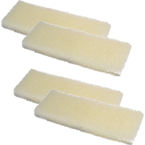 HQRP 4-Pack Aquarium Foam Filter Block Compatible with Fluval 204, 205, 206, 304, 305, 306; A222, EGB41S-1GFT1052