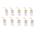 thumbnail image 2 of CONECTOS DE ALAMBRE DE ALTAVOCES, Resistencia a la Corrosión Profesional Conchufe de Plátano de Plátano de color sin Soldadoura codificada 10pcs para amplificador, 2 of 7