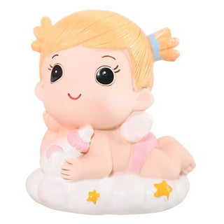 100 Pcs Mini Plastic Babies Creative Small Baby Figurines for