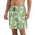 thumbnail image 2 of Disketp Men'S Swim Trunks Hawaiian Breathable Surf Beach Swimsuits Mesh Lining Beach Shorts With Pockets-Cute Crocodile, 2 of 9