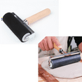 thumbnail image 3 of 6 Pack Rubber-Roller Brayer Rollers 1.4/2.4/4 Inch Art Craft Roller for Printmaking,Ink,Wallpapers Stamping Gluing Tools,6 x roller, 3 of 8