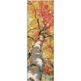 thumbnail image 2 of Unique Loom Outdoor Botanical Collection Area Rug - Autumn (2' x 6' 1" Runner Multi/Red), 2 of 9