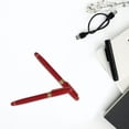 thumbnail image 4 of OULII Ensemble de Stylos-Plume Rouges avec Boîte en Bois pour une Écriture Fluide Papeterie de Bureau, 4 of 8