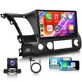 thumbnail image 1 of Radio para auto Podofo para Honda Civic 10,1" 4GB+64GB Android 13, 1 of 7