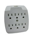 thumbnail image 2 of Projex 3539608 Grounded 6 Outlets Adapter, White, 2 of 4