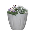 thumbnail image 3 of L&G Solutions 10 in. H X 12 in. D Polyresin Spritzer Planter Stone, 3 of 3
