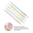 thumbnail image 3 of Nail Art Liner Brushes UV Gel Painting Acrílico Nail Design Nylon Brush Pen Salon, Nail Dotting Painting Drawing Polish Brush Pen Tools, Nail Art Tools Set u?aspinceles para Higoodz Belleza saludable, 3 of 7