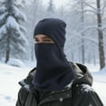thumbnail image 2 of Unique Bargains 1 Pc Windproof Face Mask Hood Balaclava for Cycling Navy Blue, 2 of 6