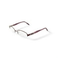 thumbnail image 2 of Sophia Loren Women's BR68 Oval Prescription Eyeglasses with Case, Burgundy, 2 of 6