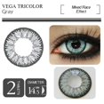 thumbnail image 1 of Lentillas de colores para Halloween, lentes de contacto de OVOLOOK-1pair(2 piezas), de arte multicolor, para Cosplay, hermoso ojo, (diámetro: 14,5 m), 1 of 4