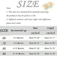 thumbnail image 2 of Outfit Cute Letter Printed Bodysuit Short Sleeve Baby Girl Sleepers for Babies 0-3 Months, 2 of 3
