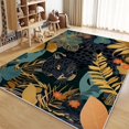thumbnail image 1 of Area Rug 3x5 ft Brown Vintage World Map Living Room Non-Slip Rug, 3D Print Floor Carpet, Soft Large Area Rugs for Bedroom Dining Room Kitchen, Washable Low-Pile Rug, 1 of 7