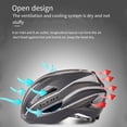 thumbnail image 4 of Casco de bicicleta Wosthever Ajustable Cómodo negro, 4 of 6
