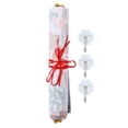 thumbnail image 1 of Décorations de Noël pour Porche Rouge Noir Réutilisables Fournitures de Fête Pratiques pour Maison Extérieur Intérieur Style 3, 1 of 10