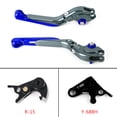 thumbnail image 2 of Levier de Frein Réglable pour Yamaha MT-09 Tracer 900/GT 21-22 YZF R6 17-20 Blue, 2 of 10