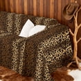 thumbnail image 3 of meiyoeat Luxury Brown Cheetah Print Sofa Cover Slipcover 71x91, Leopard Chair Loveseat Couch Cover, 3 of 6