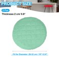 thumbnail image 2 of Uxcell 2Pcs Bar Stool Covers, Elastic Bar Stool Seat Covers for 10"-13" Chair, Green, 2 of 7