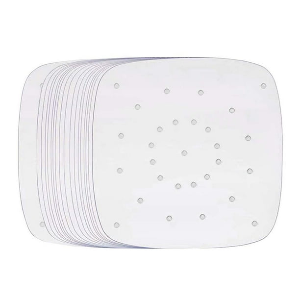 Revestimientos para freidora de aire de 100 hojas, papel para hornear, almohadilla para alimentos, papel para hornear, accesorios para freidoras, Herramientas y accesorios para hornear Numero 3 Bewildely HA043881-03