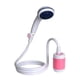 thumbnail image 1 of Limpieza portátil de lavado de ducha de mascotasLavadora de automóviles PET portátil recargable 5200mAh Batería Camping Cabeza de ducha Bomba eléctrica Limpieza para regar accesorios Pink Inevent OD002147-03B, 1 of 7