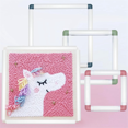 thumbnail image 3 of New Arrivals 3-Pack Hoops Embroidery Quilting Frame,As Shown, 3 of 6
