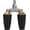 Black, variant on Pressure Washer Double Turbo Nozzle Stainless Steel 4000psi Rotating Power Washer Nozzle 1/4 Inch Quick Connect for Garden Car Cleaning Driveway (Black)