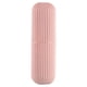 thumbnail image 1 of Yuarrent Nuevo estuche portátil para de dientes, soporte para cepillos de dientes, tira antideslizante, caja de almacenamiento a prueba de Juegos de accesorios de baño rosado, 1 of 6