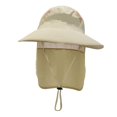 thumbnail image 1 of Sombrero de malla Para El Sol Sunnimix Unisex Caqui Sombrero de pescador de ala ancha, 1 of 8