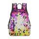 thumbnail image 1 of Balery Colorful Tie Dye Stained Glass 3 Mochila ligera para hombre y mujer: duradera e impermeable, ideal para la escuela, el trabajo, viajes y uso diario., 1 of 7