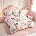 thumbnail image 2 of Manfei Cartoon Koala 7-Piece Twin Bedding,Floral Animal Bedding Comforter Set,Reversible, 2 of 6