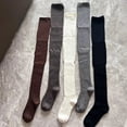 thumbnail image 4 of Dbuoem Over The Knee Boot Stocking for Women Slouch Top Thick Cotton Knit Thigh High Socks Winter Autumn Leg Warmers, 4 of 7