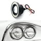 thumbnail image 3 of Gwong Autos 2pcs 64mm luces de niebla a prueba de agua COB de aluminio LED Lámpara de ojos para motocicletas Gwong 24011990, 3 of 6