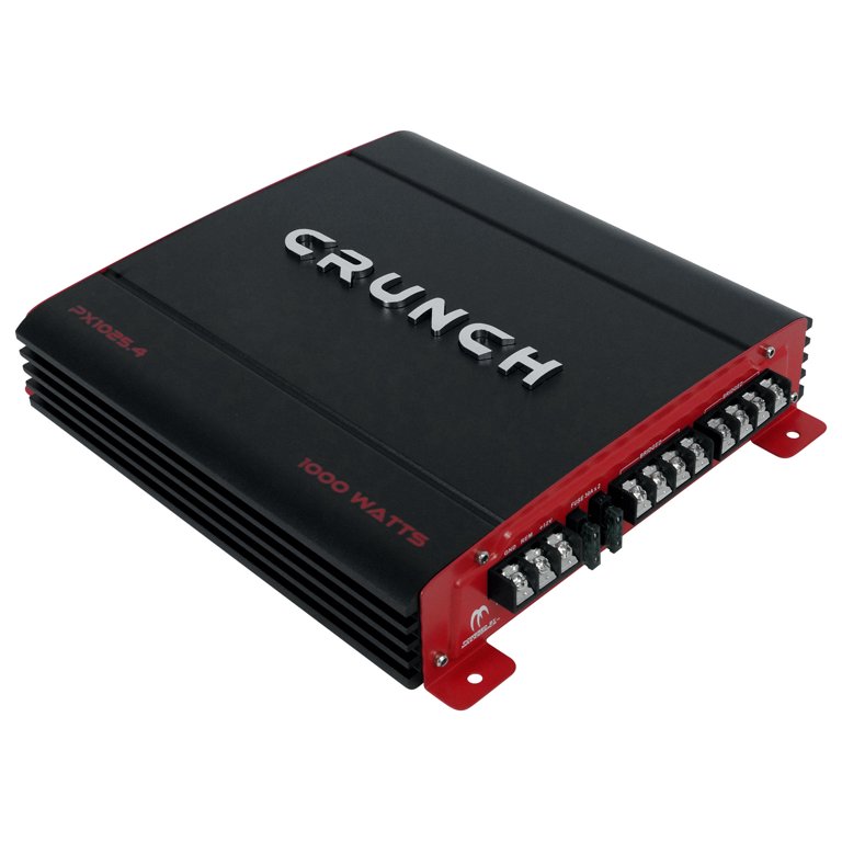 Crunch PX-1025.4 Power X Series 1,000-Watt-Max 4-Channel