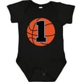 thumbnail image 3 of Inktastic Basketball 1st Birthday 1 Year Old Boys Baby Bodysuit, 3 of 5