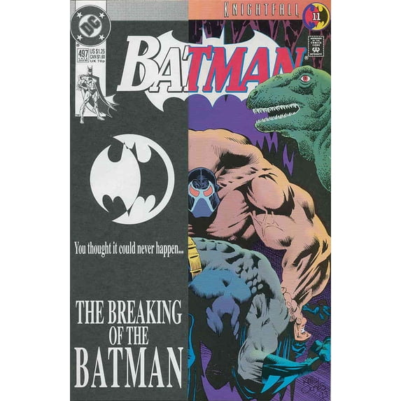 Batman #497 VF ; DC Comic Book