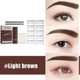 thumbnail image 5 of Polvo para cejas Seal Eyebrow Powder Stick Thrush Artifact Hairline Shadow Powder Eyebrow Printing Eyebrow Powder Set Durable Waterproof And Sweatproof | 410790,2 piezas, marrón oscuro, 5 of 5