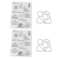 thumbnail image 1 of Sellos transparentes TPR BuyWeek 2 piezas de Sellos transparentes de Navidad, 1 of 14