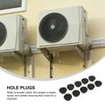 thumbnail image 3 of 10pcs Rubber Hole Plug Ac Drain Stopper Hole Filler Air Conditioner Drain Plug, 3 of 6