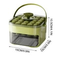 thumbnail image 2 of Easy Press Ice Maker Ice Cube Box with Storage Bin - Portable Ice Cube Tray with Handle, Quick Release Design for Cocktails, Juice and Fruit Ice, Family-Friendly Operation, 2 of 5