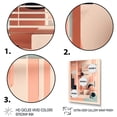 thumbnail image 3 of Designart "Soft Blue And Pinkd Minimal Mid Century Art III" Minimalism Wall Art For Kitchen, 3 of 5