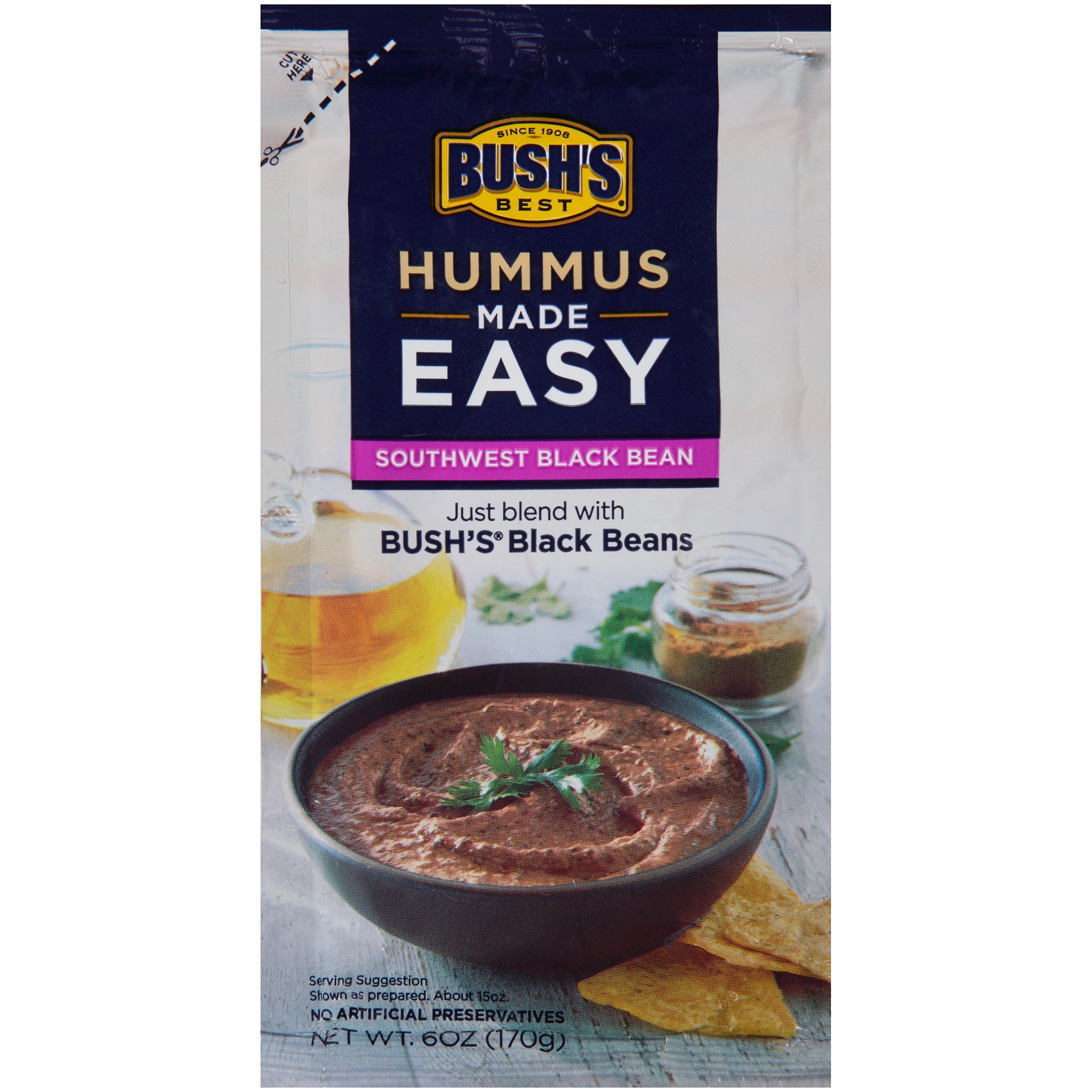 Bush Brothers Bushs Best Hummus 6 oz