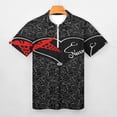 thumbnail image 3 of Nurse Valentine's Day Men Zipper T-shirt Summer Casual Short Sleeve T-shirt Top, 3 of 7
